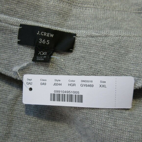 NWT J.Crew 365 Sophie in Heather Gray Open-Front Sweater Blazer Cardigan XXL - Picture 5 of 5